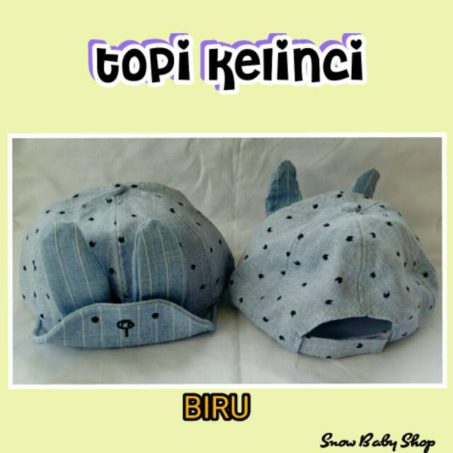 Topi Bayi / Topi Anak / Topi Kelinci / Topi Pet