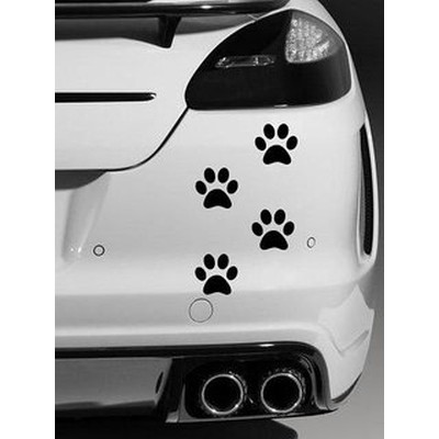  Stiker  Mobil Motor  Kaca Body Dog Paw Sticker Lucu  Kaki 