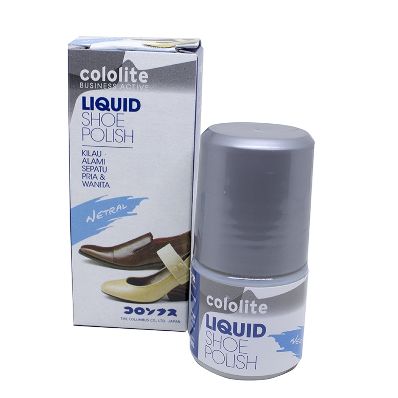 Ktmstore Semir Sepatu Cair 20ml Liquid Shoe Polish Premium Cololite 1201-0012