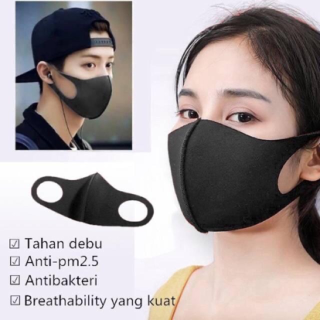 Masker Scuba Murah HITAM