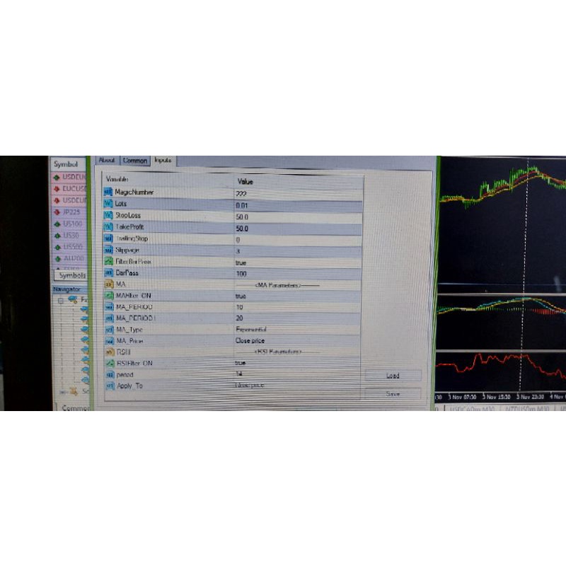 forex EA robot trading custom