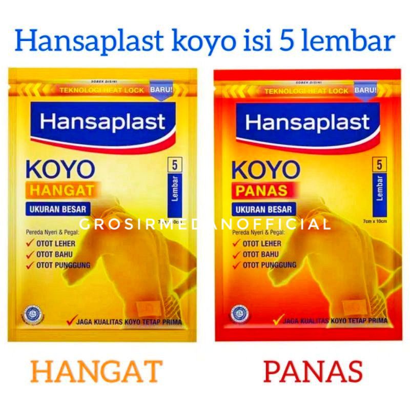 KOYO HANSAPLAST - HANGAT DAN PANAS - PEREDA NYERI DAN PEGAL