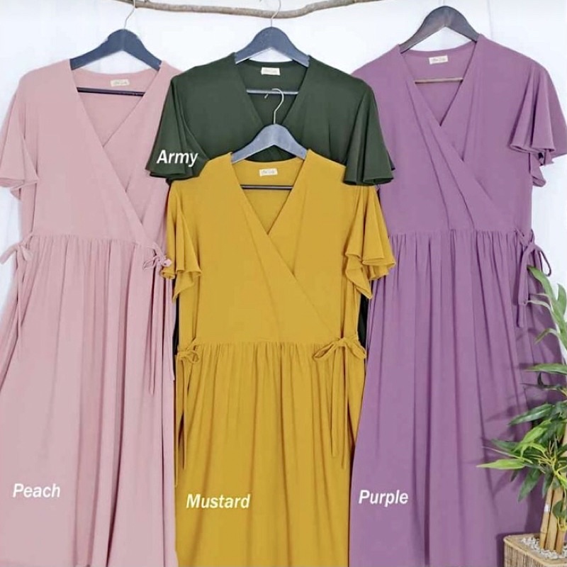 DASTER KIMONO POLOS LD 110 & LD 120 JUMBO DADA KANCING BUMIL BUSUI