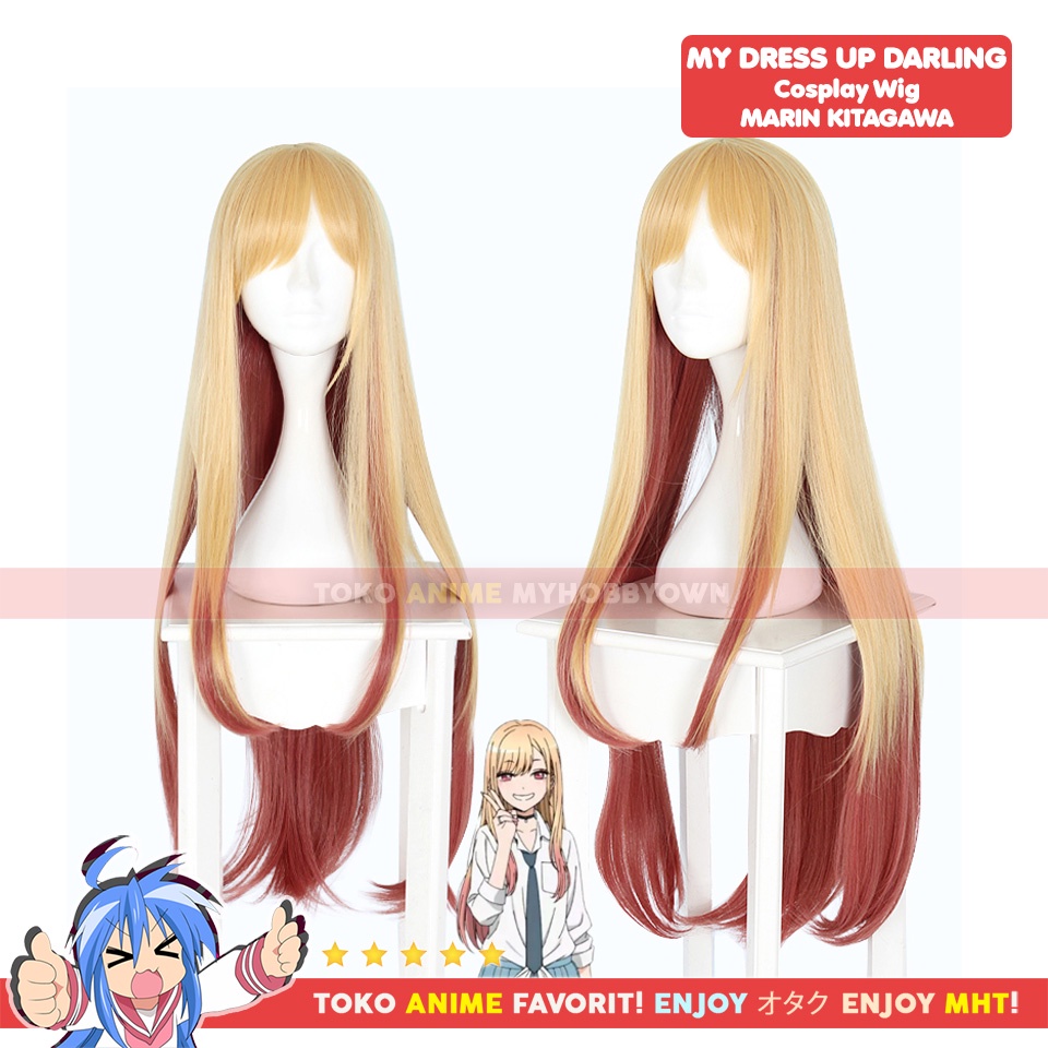 Wig Cosplay Anime My Dress Up Darling : Marin Kitagawa