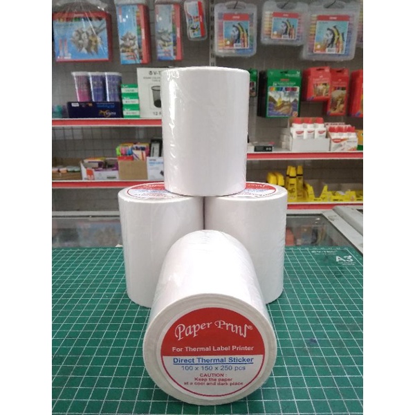 

Thermal Sticker A6 250pcs 100mm x 150mm COMBO