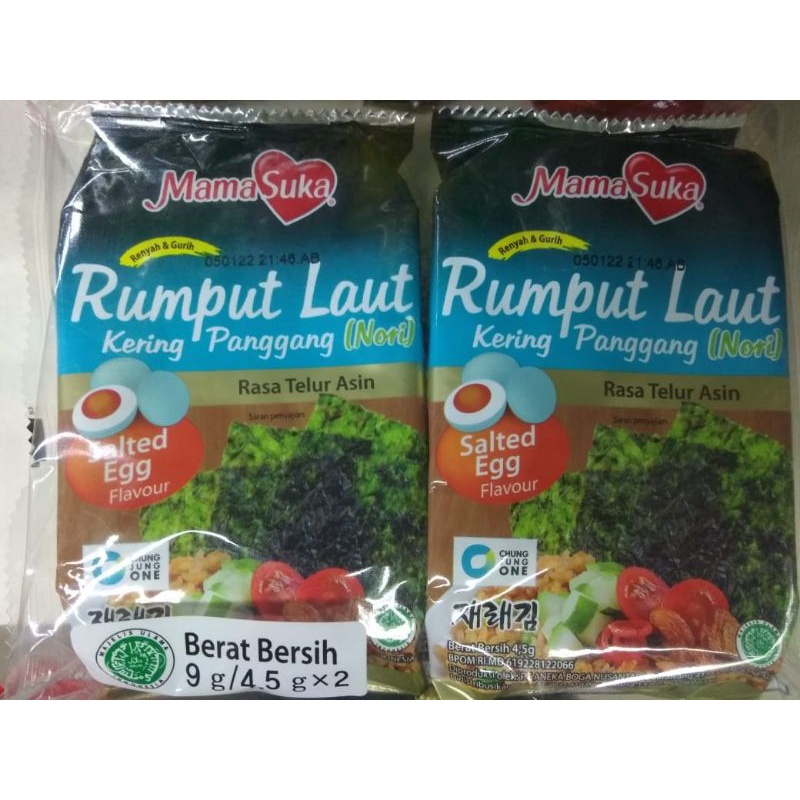 

Mama Suka Rumput Laut Kering Panggang