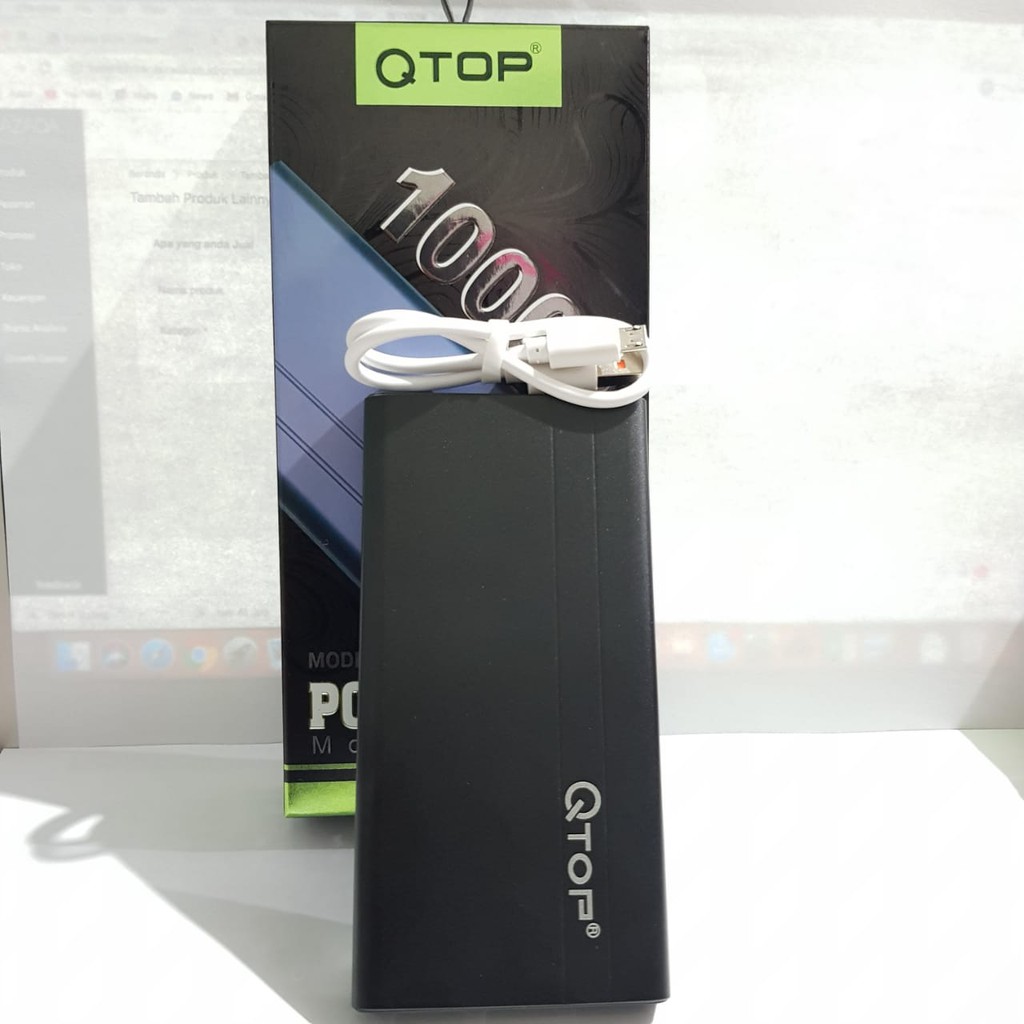 Powerbank QTOP Mobile Power 10000mAh Q13  ORIGINAL 100% [QTOP.ID]