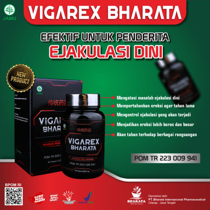 Obat Kuat Impotensi Ejakulasi Dini Vigarex Bharata Ampuh