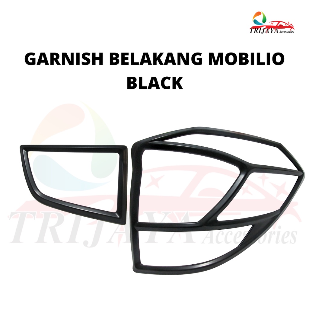 Garnish Belakang Mobilio Hitam