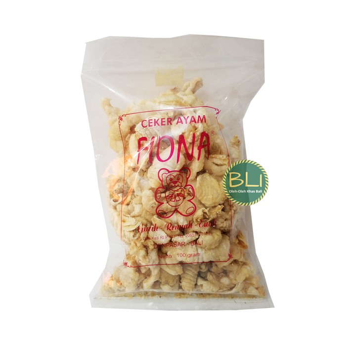 

Keripik FIONA Ceker Ayam Kemasan Plastik 100 gr