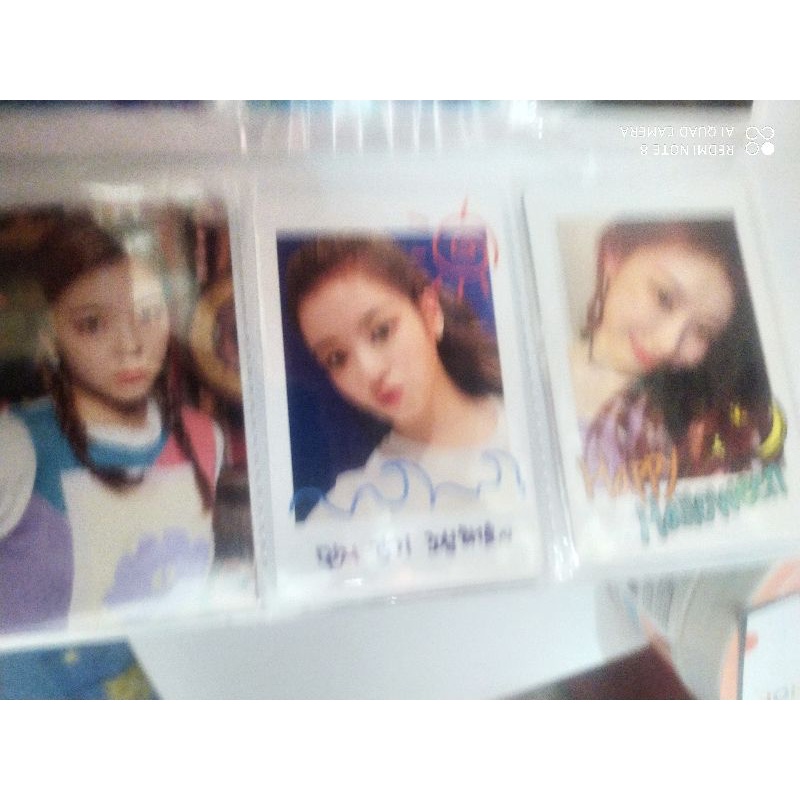 wts wtt PC photocard /polaroid bad no days itzy
