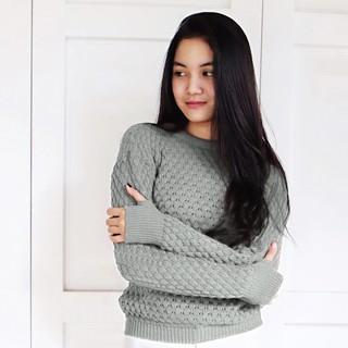 Premium RoundHand Popcorn Sweater 2 Baju Nanas Rajut Premium RoundHand Popcorn Sweater 2 Baju Nanas Rajut