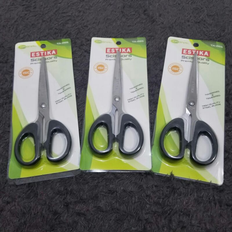 

Gunting kertas estika stainless steel large 6,5inch bagus berkualitas