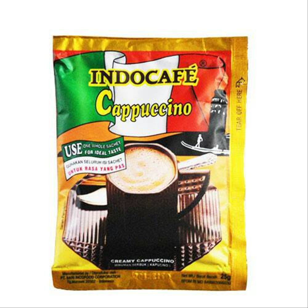 

Indocafe Cappucinno 10x25gr