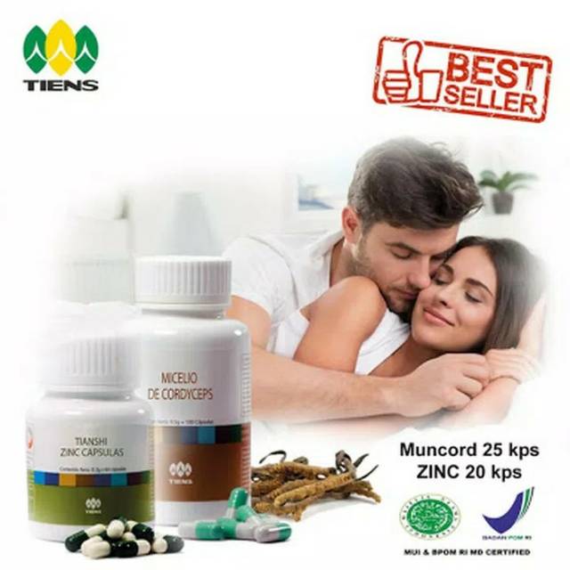 Paket Hemat Suplemen Stamina Pria Dewasa | muncord zinc