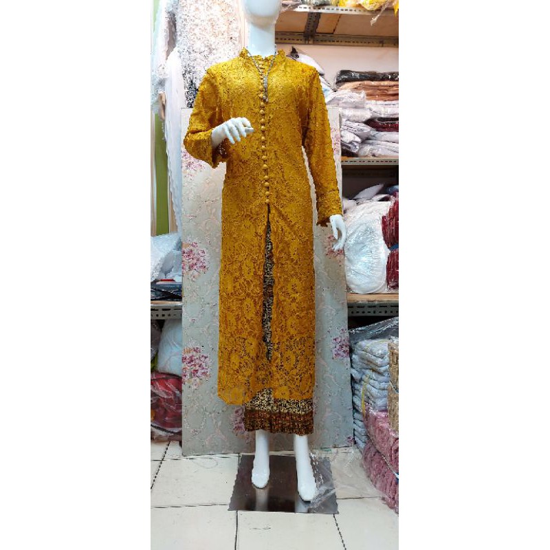 stelan kebaya brokat ibu/baju pesta/