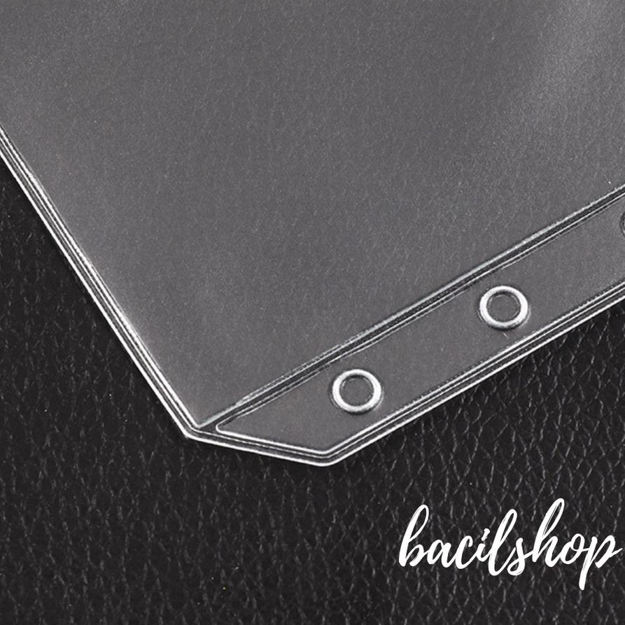 

✨ ⚡ERU A6 Zipper Pouch Transparan Untuk Binder produck vyralral