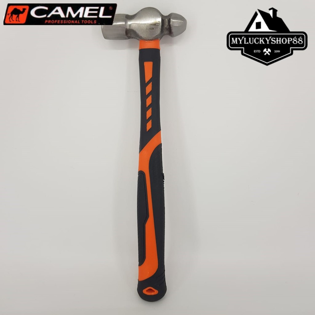 Camel Palu Konde 1/2 LB Ball Pein Hammer Rubber Grip Karet 0.5 LB