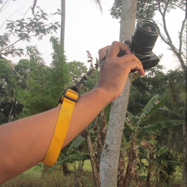 Hand strap camera tali kamera webing motif dan polos