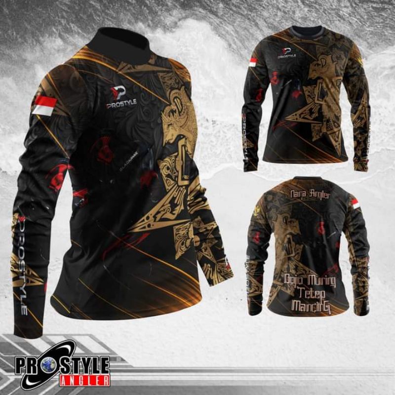 Jersey mancing tema Wayang Arjuna | Prostyle Angler