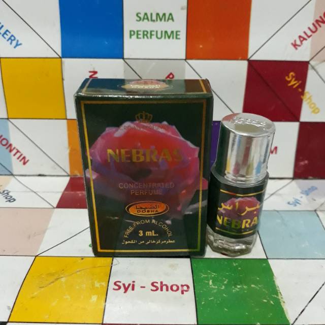 Parfum NEBRAS Roll On Non Alkohol 3 ml DOBHA