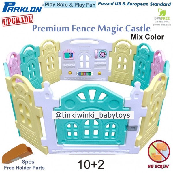 Parklon classic FENCE CASTLE UPGRADED size 8+2 / 10+2 / 12+2