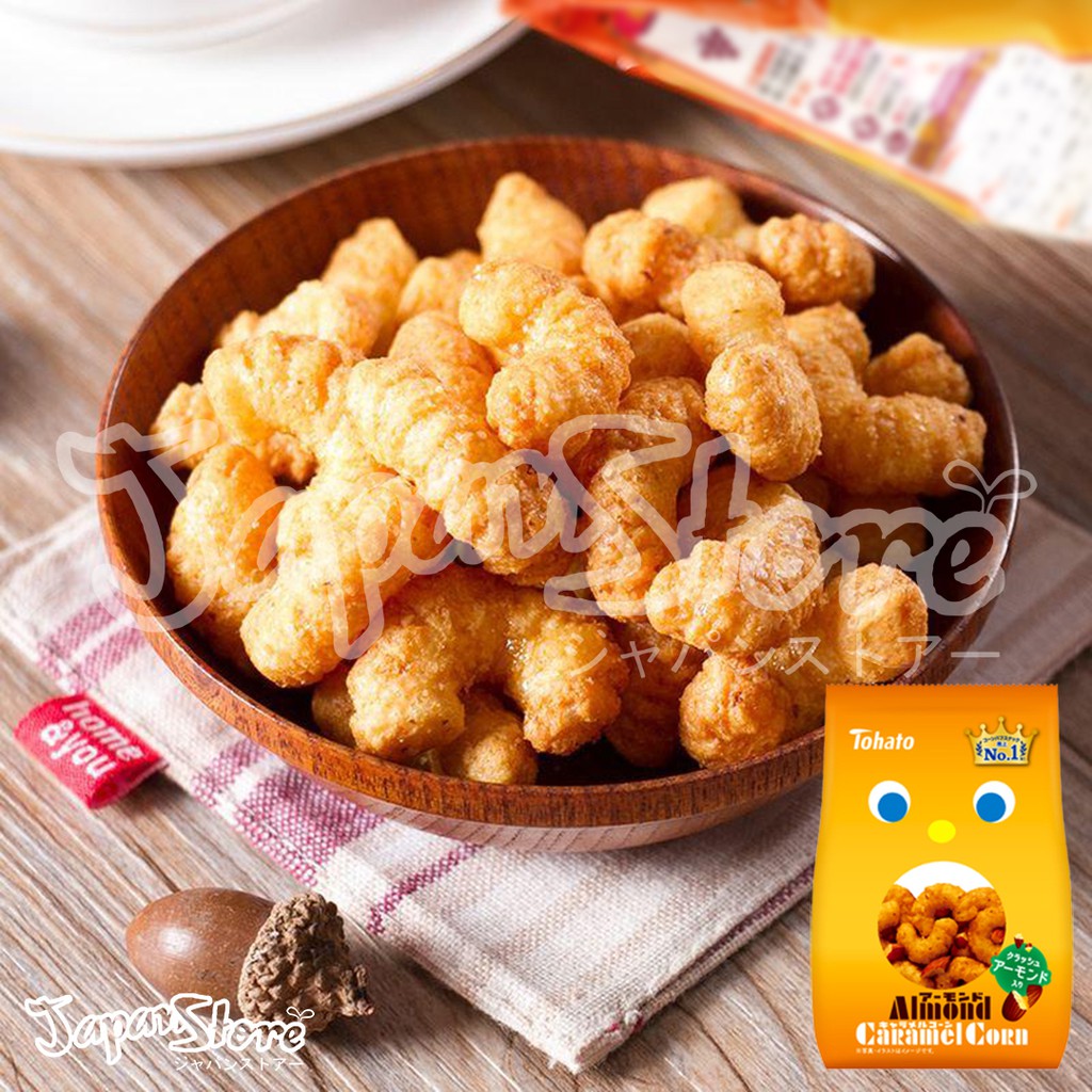 

Tohato Caramel Corn : Almond Caramel Flavor [Limited Ed]