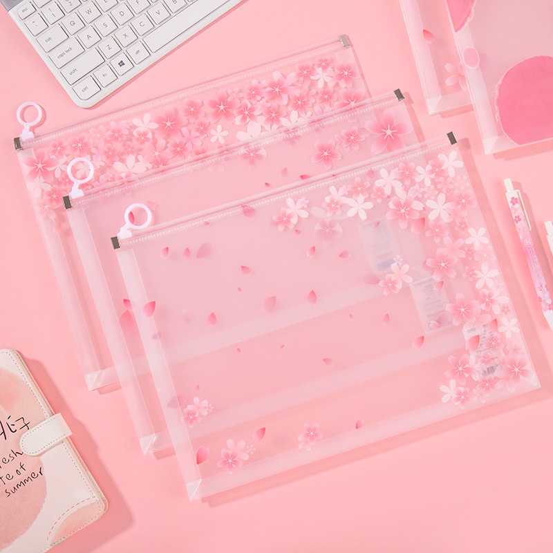 

Pouch Dino Sakura Animal Unicorn Tempat Pensil Karakter Transparan Impor