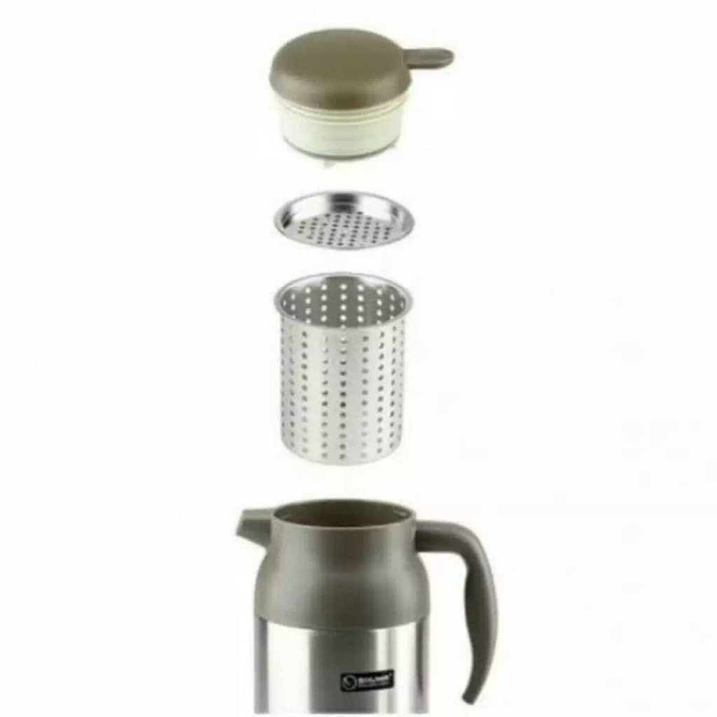 SHUMA Coffee Pot 1200 ML Teko Termos Kopi Teh Air Panas dan Dingin