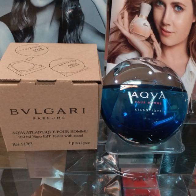 Original Parfum Bvlgari Aqva Atlantique Pour Homme tester