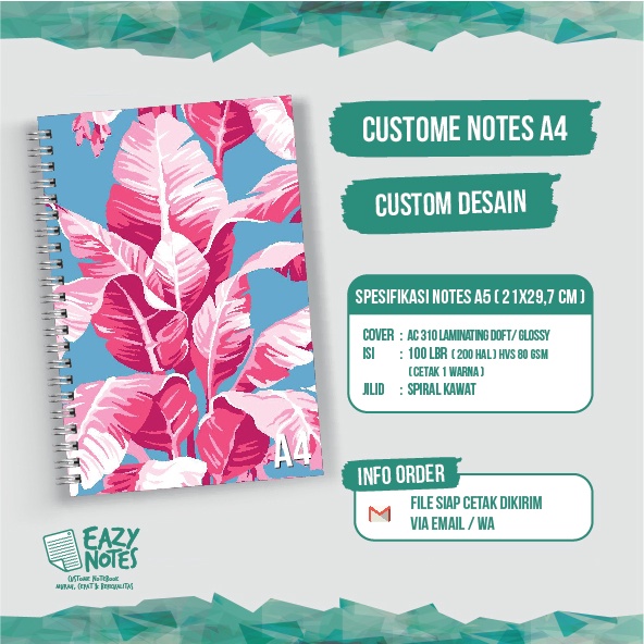

NOTEBOOK HARDCOVER A4 MURAH