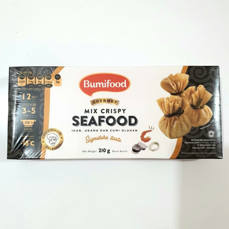 Bumifood Mix Crispy Seafood 210g