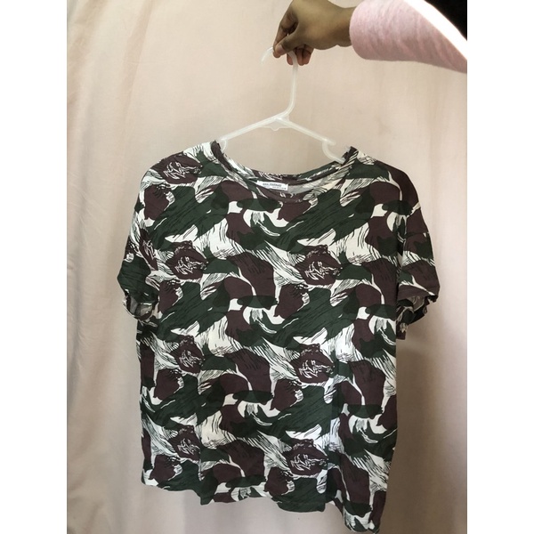 zara army tshirt