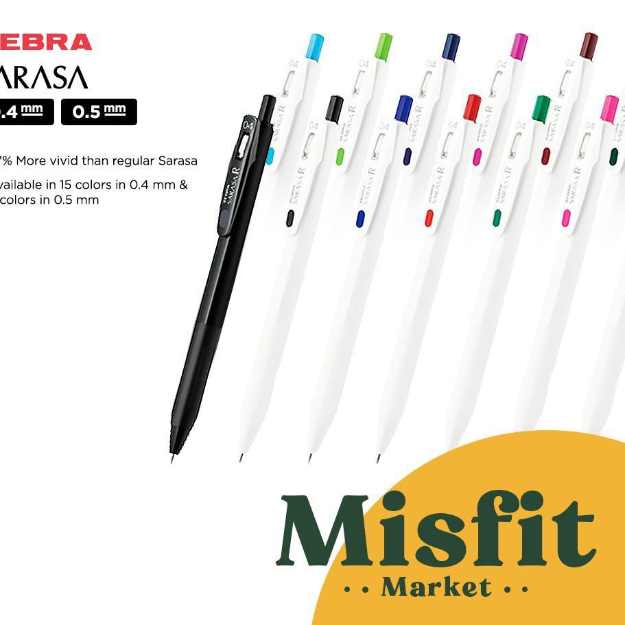 

【Import Terbaik】 Zebra Sarasa R Series Gel Pen 0.4 0.5 mm Terbaik/(TERBARU)/[Terlaris Today]/STAR/「Stok terbaru」
