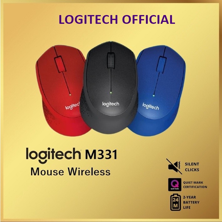 Logitech M331 Silent Plus Mouse Wireless M 331