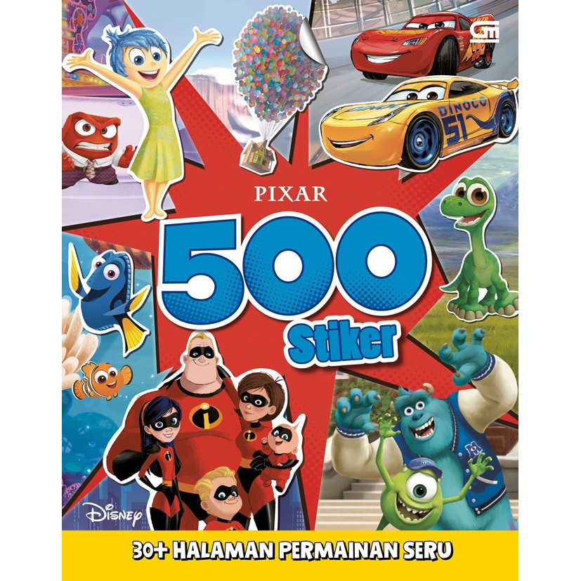 

Disney Pixar - 500 Stiker