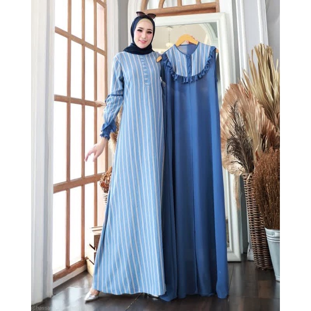 (COD) GAMIS PREMIUM ROMPI MISAH CARDIGAN BUSUI FRENDLY GAMIS PREMIUM CERUTI BABY DOLL POLOS MIX LINE