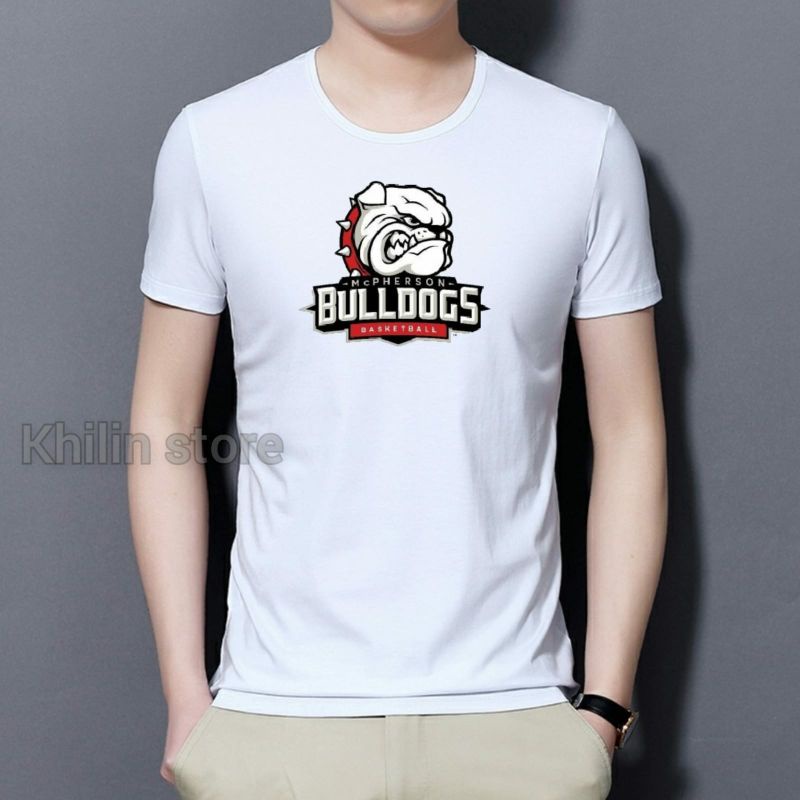 Baju Kaos Pria distro BULLDOGS lengan pendek kaos oblong cowok baju pakaian atasan lelaki fashion pria dewasa COD