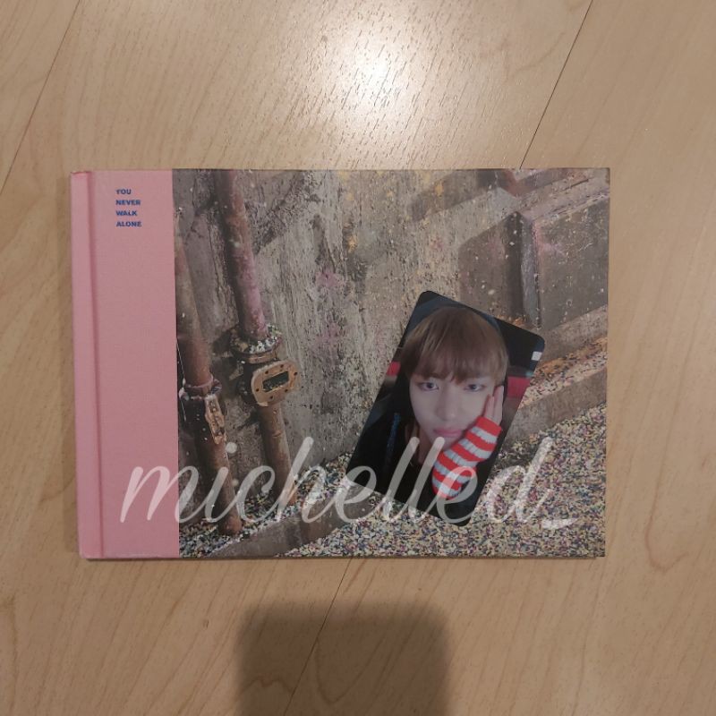 album fullset bts official ynwa pink unsealed pc photocard taehyung tae v