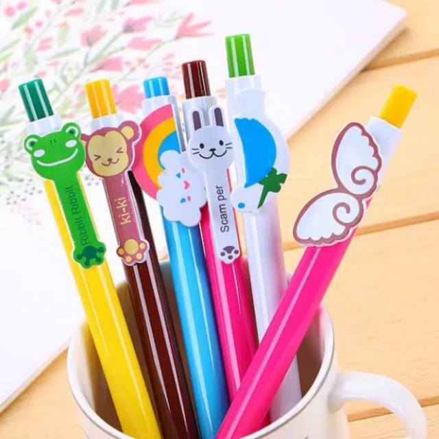 

Pulpen karakter banyak motifnya
