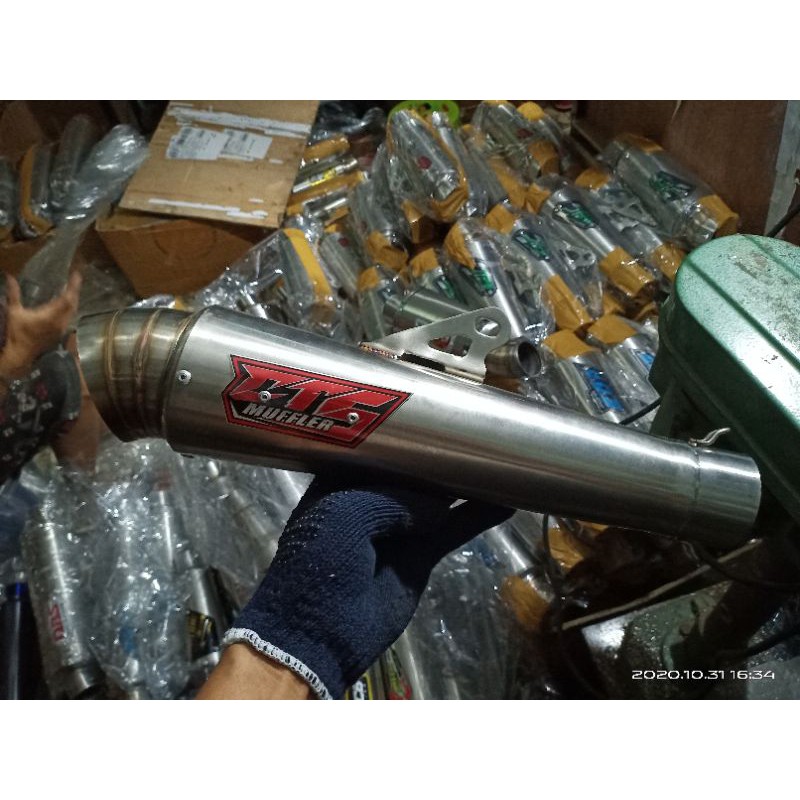 knalpot CTS MUFFLER Krucut BUAT HEREX