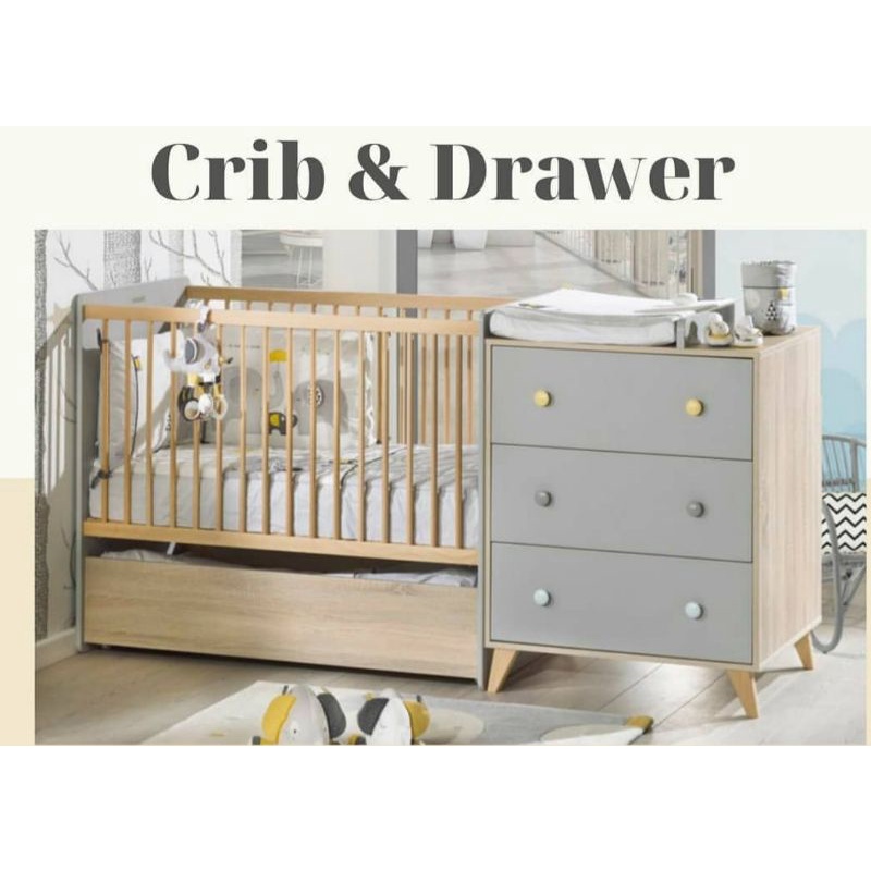 Box bayi minimalis kayu tempat tidur bayi modern