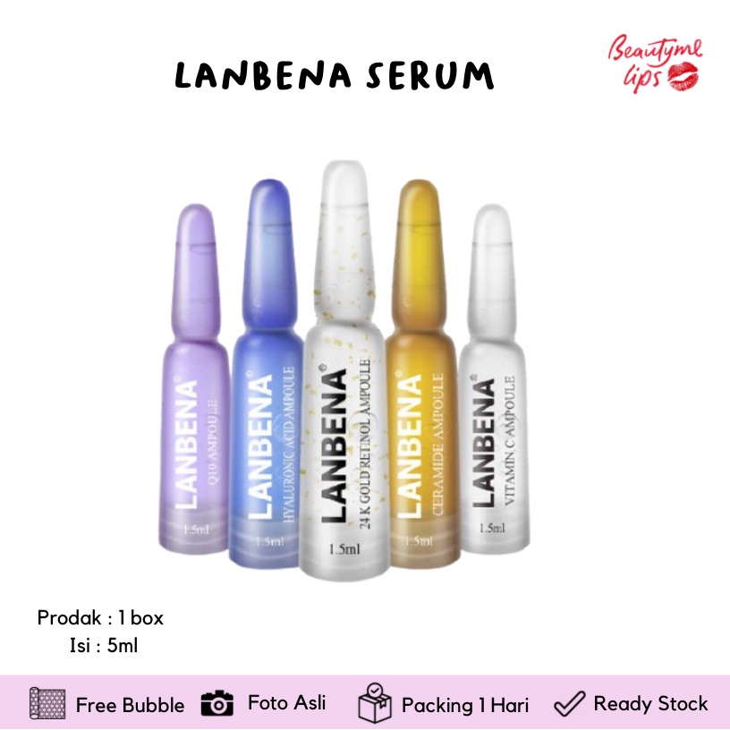 LANBENA SERUM 7 days / repair moisturizer / fine lines / wrinkle / brightern / hydrating