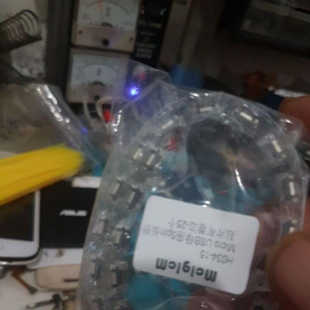 25pcs Konektor Soket Female Micro Usb 5 Pin Tipe Female