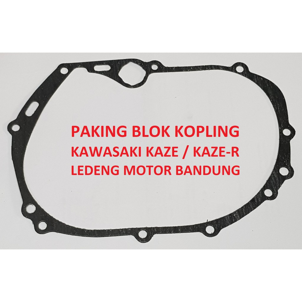 Eceran Gasket Paking Blok Kopling Kawasaki Kaze R Packing Lokal