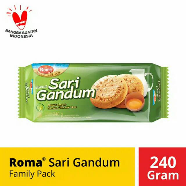 

ROMA Sari Gandum Family Pack 240 g