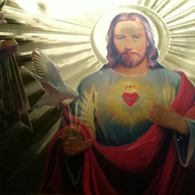 Poster gambar Yesus kerahiman ilahi