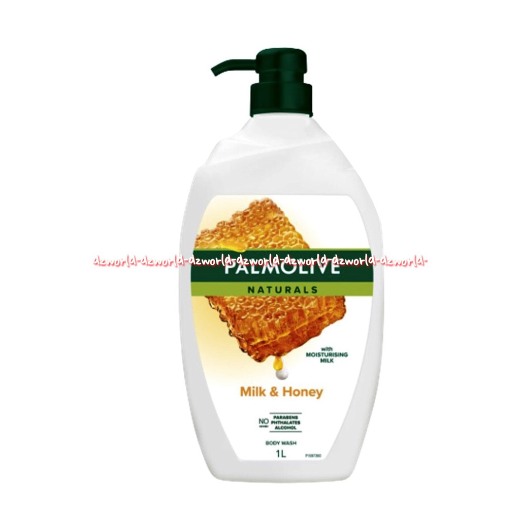 Palmolive Naturals Cherry Blossom Milk Honey Orchid 1L Shower Milk Sabun Mandi