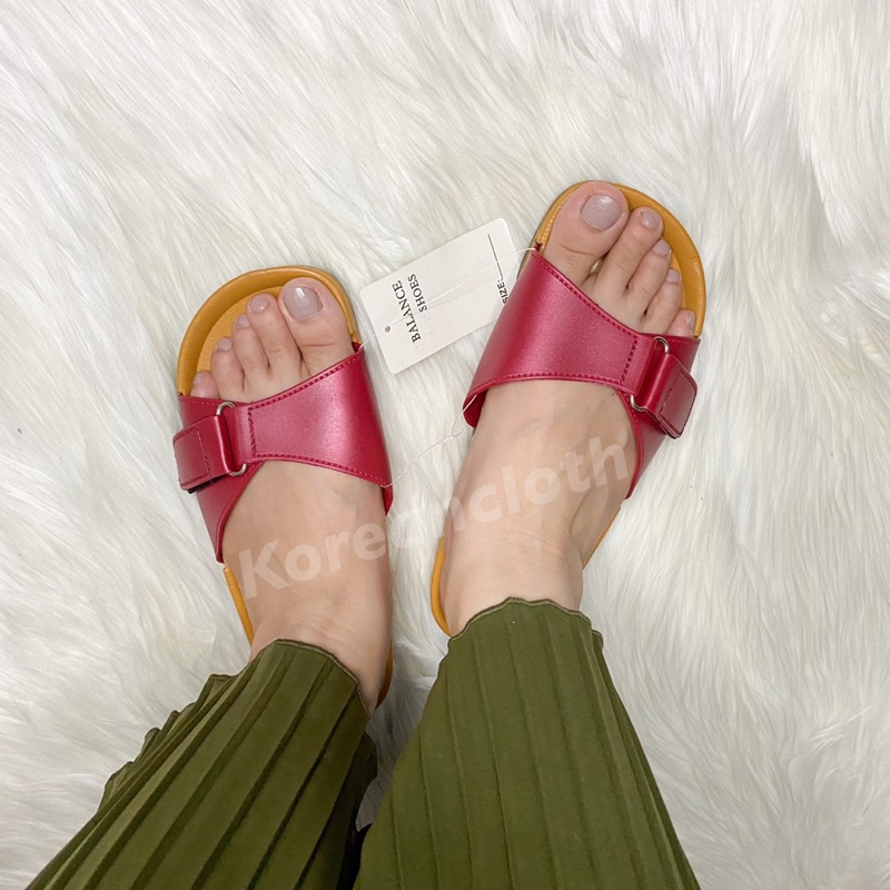 BALANCE 2031 SANDAL SLOP PEREMPUAN KARET BIRKEN SANDAL IMPORT KARET TERMURAH