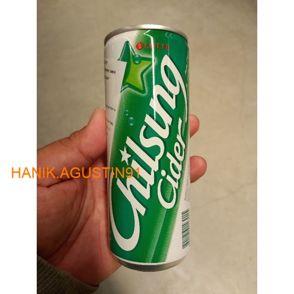 

LOTTE Chilsung Cider Can 250ml